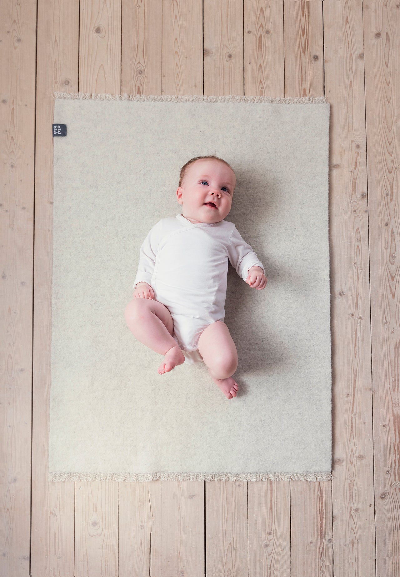 eldblå羊毛蓋毯/ XS